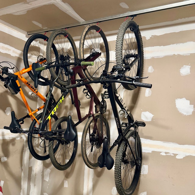 Bike Storage Rack Unistrut Channel Hooks Etsy
