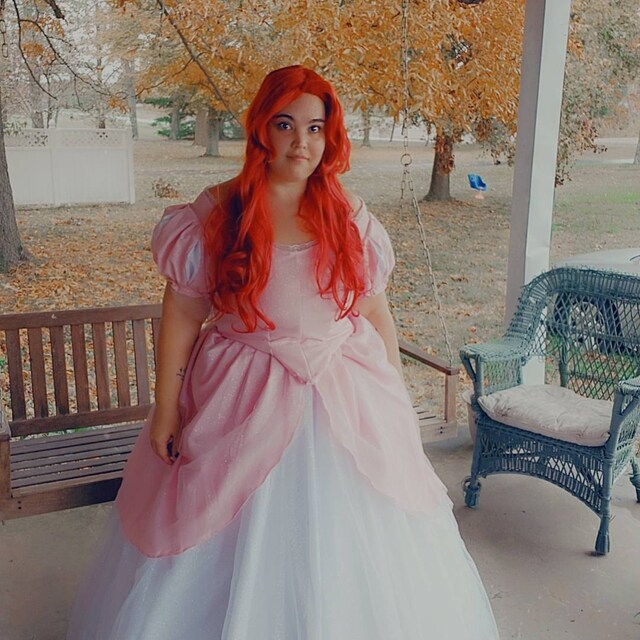 アリエルピンクのドレス - Etsy 日本