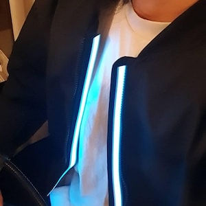 TRON-Inspired Light Up Jacket
