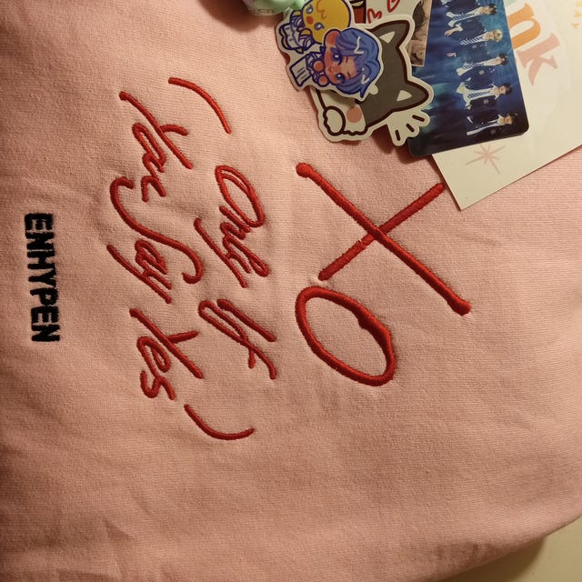 XO Kpop Idol Embroidered Sweatshirt Ni Ki Sunoo - Etsy