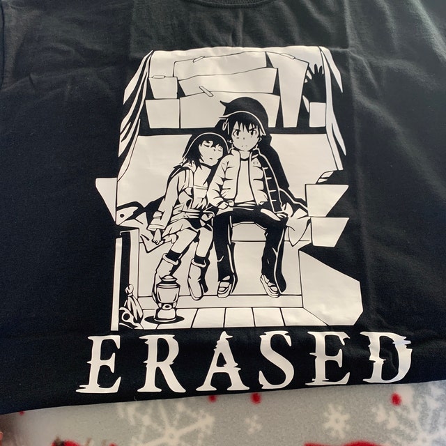 Erased : Kayo Fanart ! T Shirt Cotton Men Diy Print Cool Tee