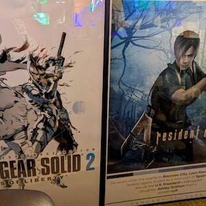 Metal Gear Solid 2 Poster Print | Gaming Poster | Gaming Decor