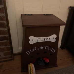 dog toy container