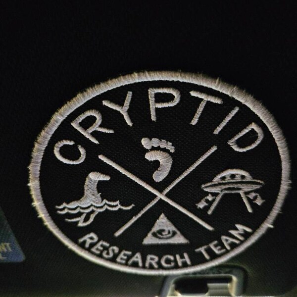 Sasquatch, Nessie, Mothman, Oh My! Cryptid Research Team Patch - Etsy