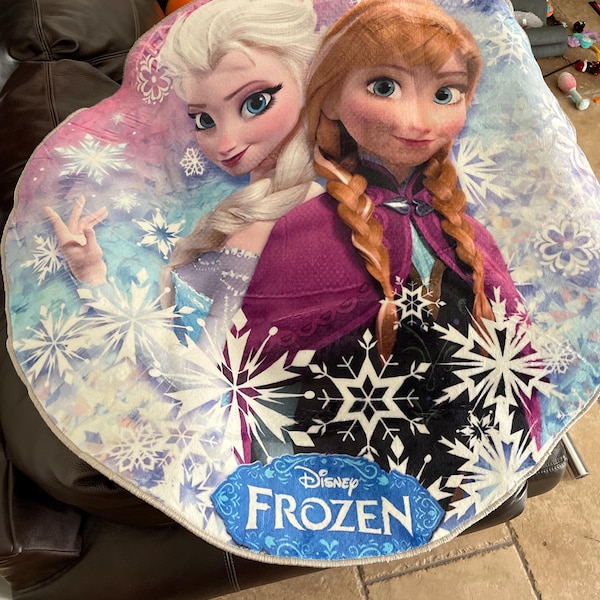 Elsa Round Rug Elsa Rug, Elsa Anna, Girl Room Rug, Kids Room Rug, Children's Room Rug ...