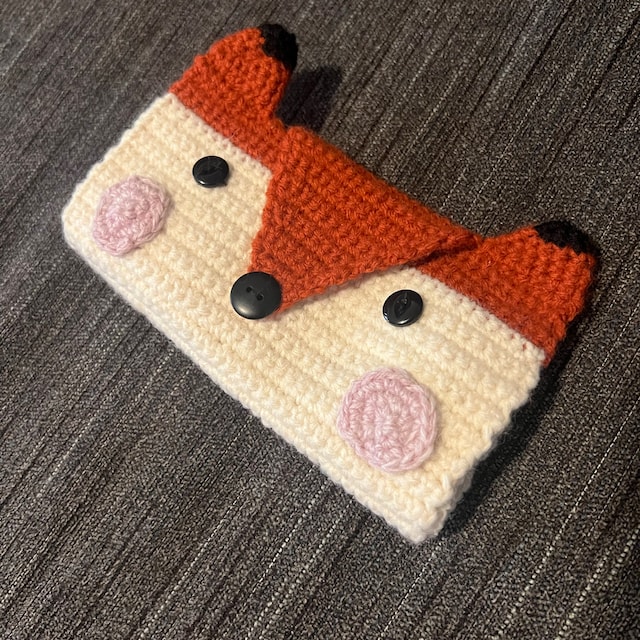 Crochet Fox Hook Case Free Crochet Pattern