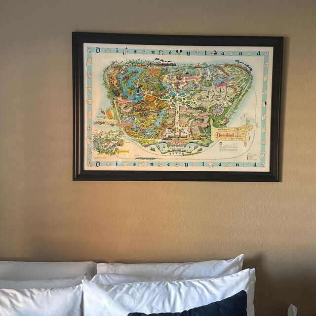 マジックキングダムマップポスター ディズニーマップポスター