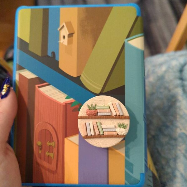 Boho Bookshelf Authentic Popsocket™ Popgrip Phone Grip - Expanding ...