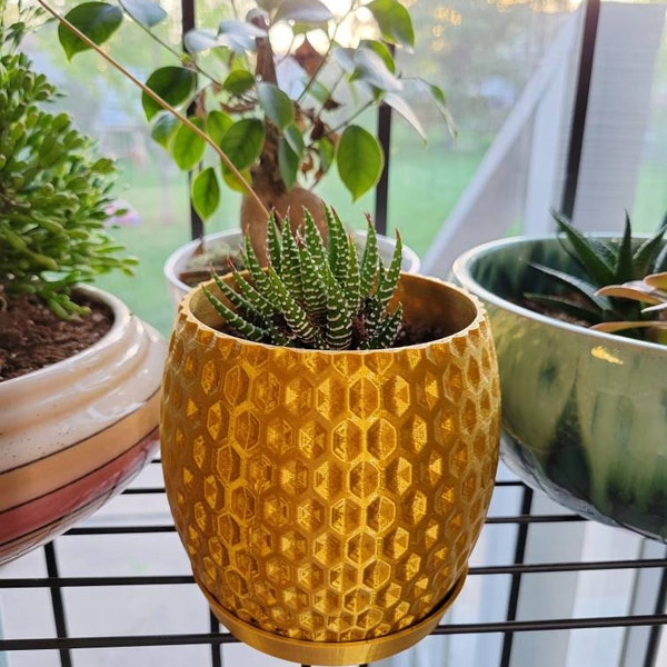 Picture Idea: Contemporary Large Planter With Drain Holes Soft Pineapple Eco
