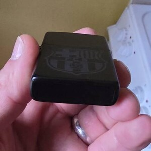 Zippo FC Barcelona Lighter - Etsy