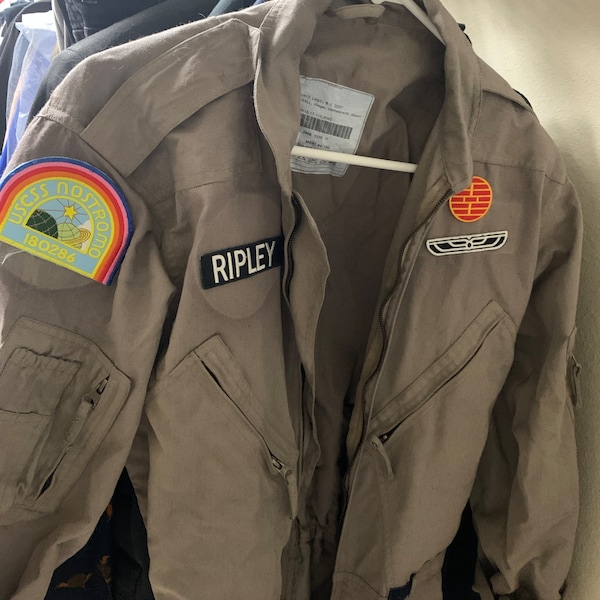 Alien Ellen Ripley Uniform USCSS Nostromo Coveralls Shirt Crew Set ...