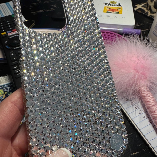 16 Pro Swarovski Crystal Cell Phone Cases Luxury Swarovski Crystal