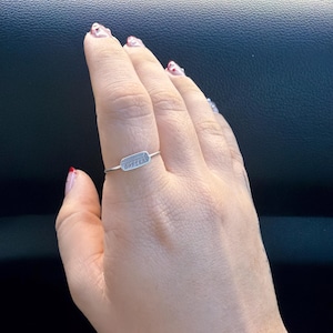Customer photo, Stick of Butter Ring