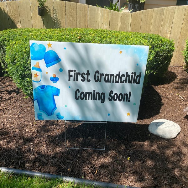 Custom Design Yard Sign, Personalized Yard Sign, Custom Metal Yard Sign ...
