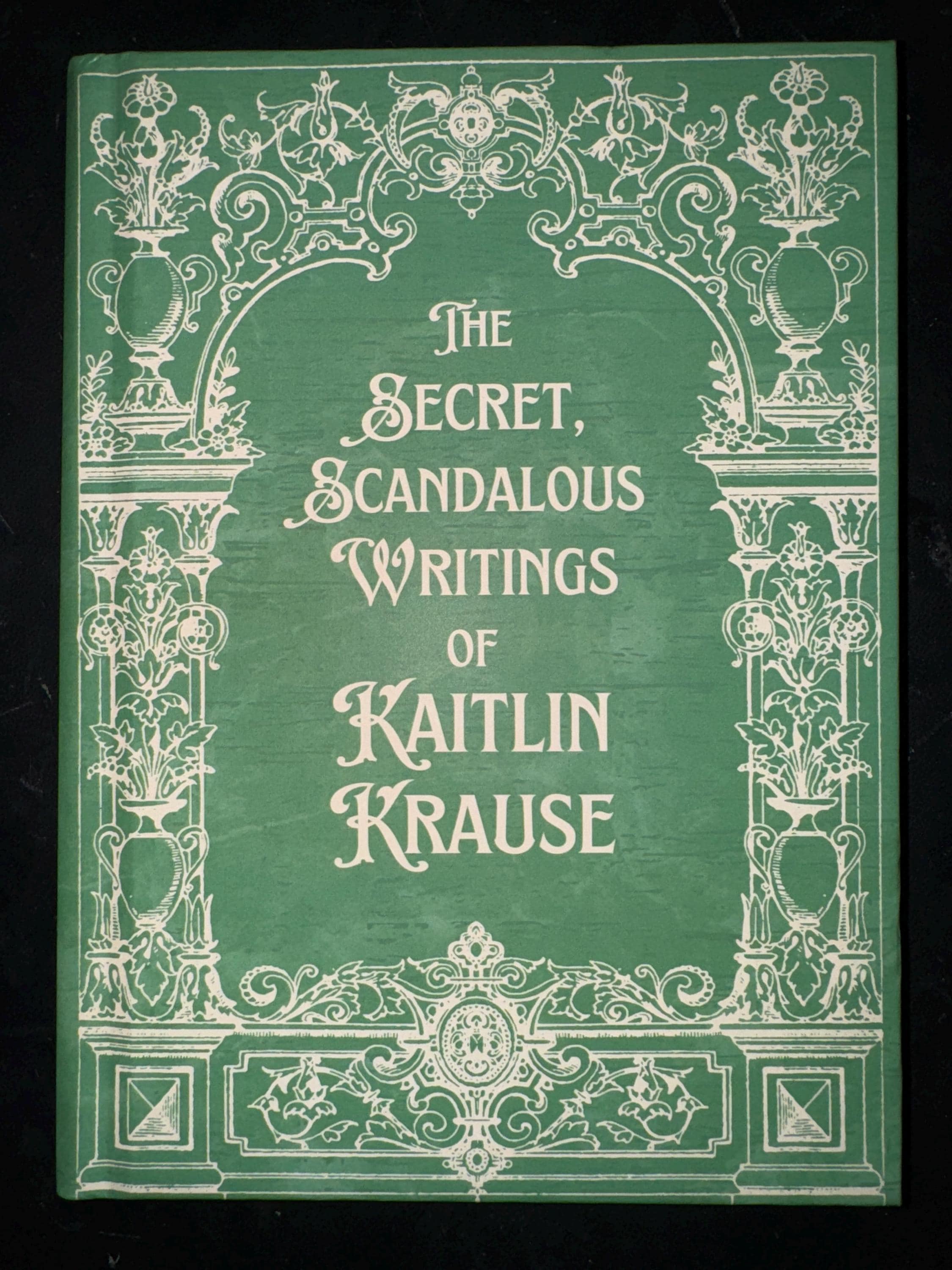 Personalized Journal | Secret, Scandalous Diary Gift For Women or Men | Vintage Style Hardcover Custom Book Lover Gift for Writer, Poet