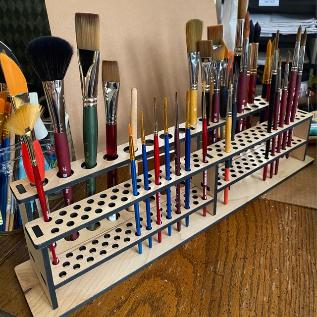 Paint Brush Holder, Paint Brush Rack, Hobby Tool Holder, Hobby Tool Rack 