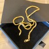 2.7-5.0mm Laser Cut Rope Chain Necklace Men Women Twisted Link Chain 16 ...