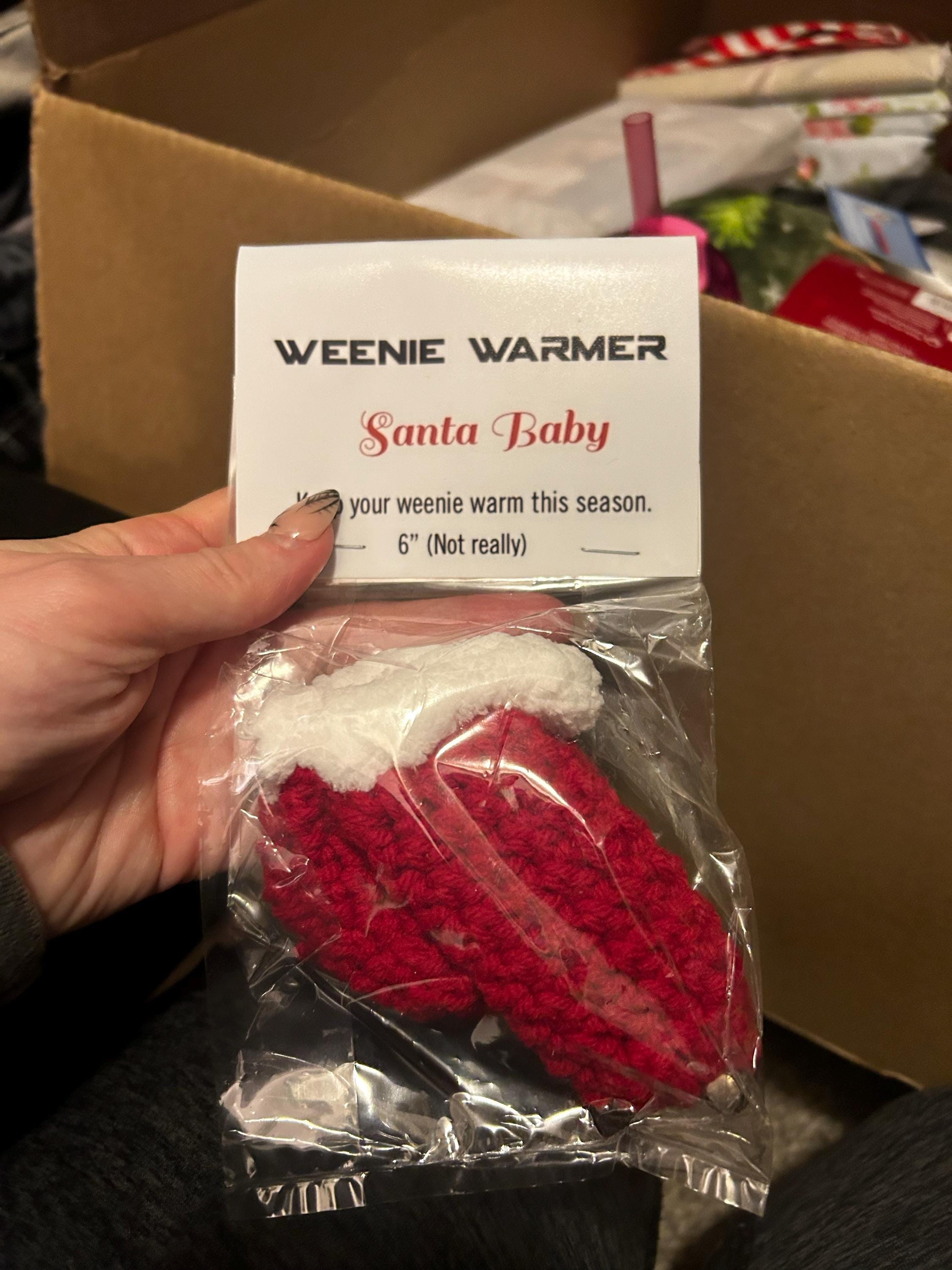 Weenie Warmer- Aesthetic Gag Gift Santa Baby Edition