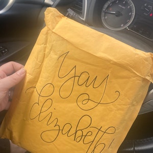 Elizabeth added a photo of their purchase