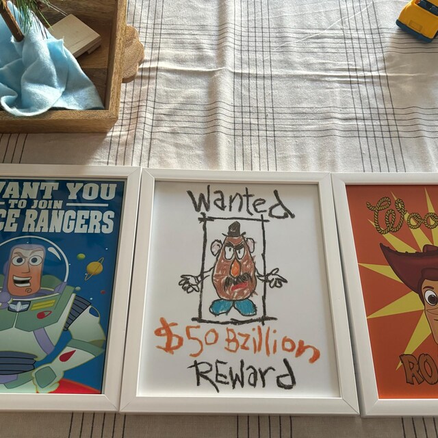 ミスターポテトヘッド指名手配ポスター トイストーリーポスター