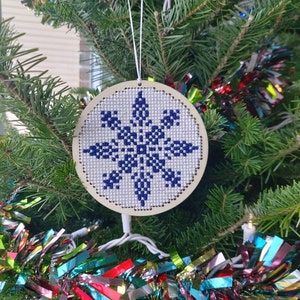 Christmas Cross Stitch Patterns Small Christmas Ornaments Bundle of