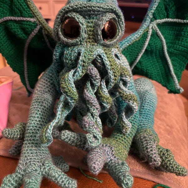Cthulhu Pattern by Crafty Intentions DIGITAL PDF Downloadable - Etsy