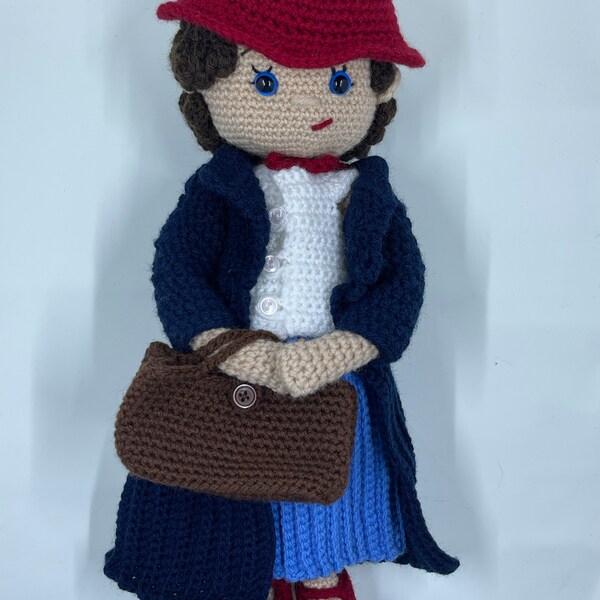 Mary Poppins - Crochet Amigurumi Doll Pattern - PDF Download - Etsy