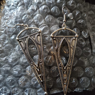 Collier Ethnique Ottoman Berbère Argenté Avec Clochettes - Bijou Vintage Occasion