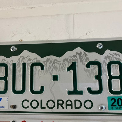 License Plate Pick Your State, All Authentic License Plates, Real