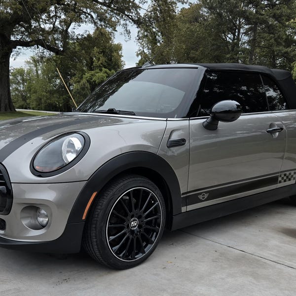 Sticker for Mini Cooper Racing Stripe Door R50 R56 F55 Coopers Racing ...