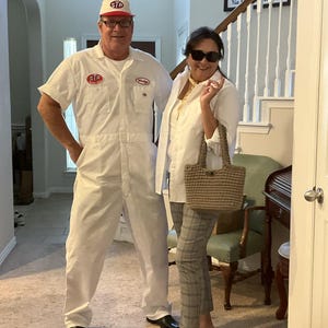 James added a photo of their purchase