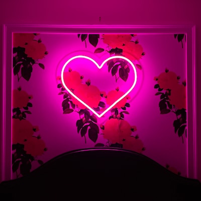 Heart Neon Sign, Wedding Neon Sign, Gift for Lovers, Girl's Dorm Room ...