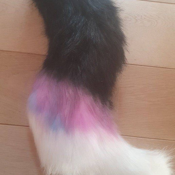 Wolf Ear and Tail Set Realistic Faux Fur Fox Ear and Tail Set Anime ...