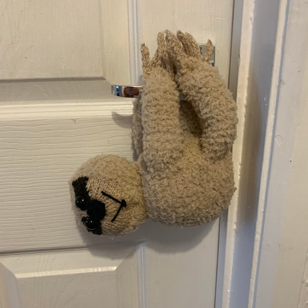 Lazy Daze Sloth Knitting Pattern - Toy in Fleecy Yarn - PDF Download - Etsy
