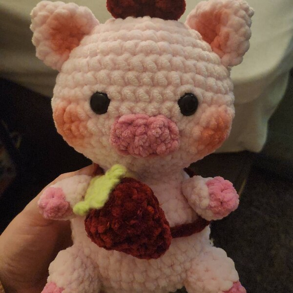 Crochet Pattern - Susu the Valentine Pig - Etsy