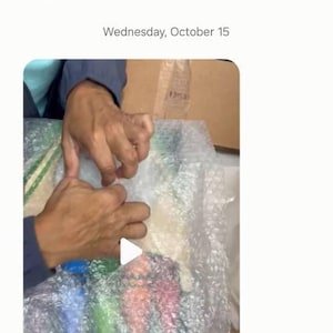 Comprador de Etsy ha añadido una foto de su compra