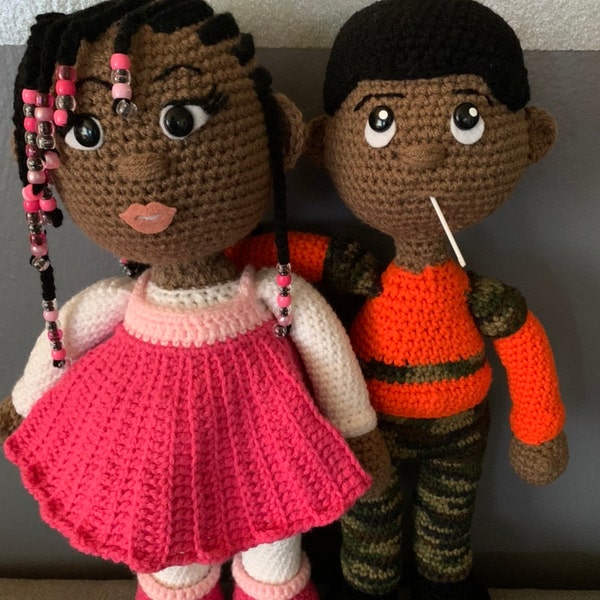 Elijah Crochet Doll Pattern - Etsy