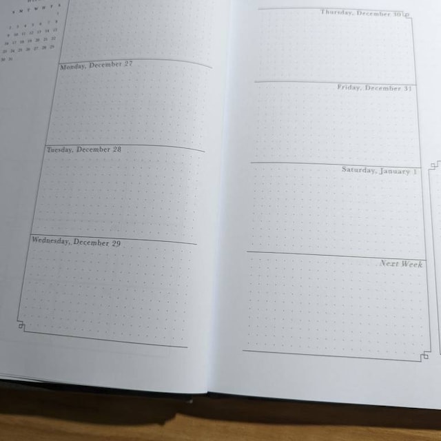 PAPERBACK 2024 Pre-filled A5 Planner Bullet Journal Inspired Classic,  Timeless Design Available in 3, 6 & 12 Month Lengths -  New Zealand