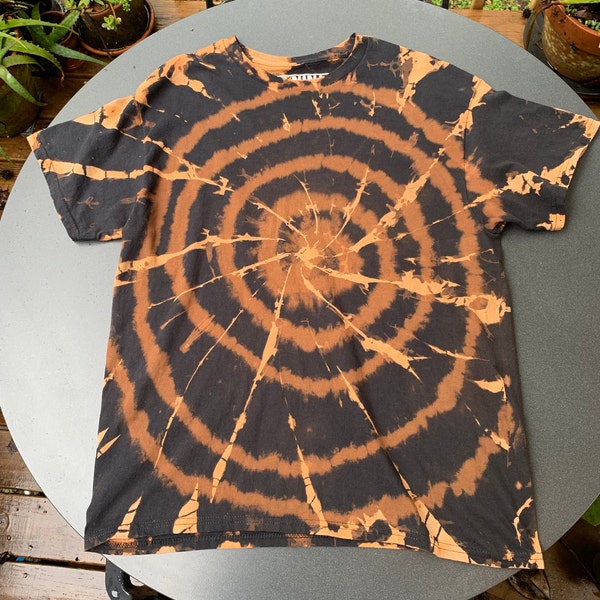 Adult 5.4 Oz Tie-Dye T-Shirt – 100% Cotton Flashback Tie-Dyed Tee In 3XL - View #9