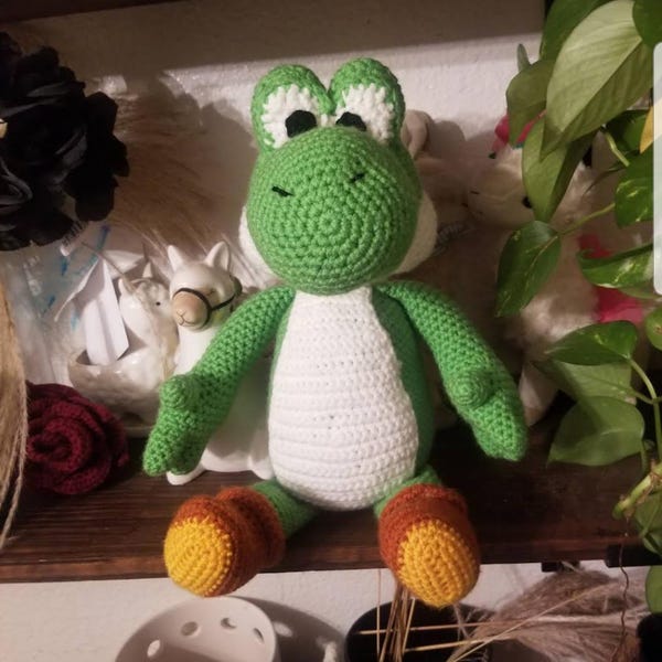 Yoshi Pattern Amigurumi Crochet PDF - Etsy