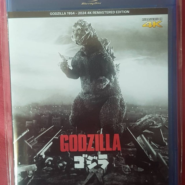 ゴジラ　ブルーレイ Godzilla (1954) Gojira - NEW 4K REMASTER - Blu Ray - Etsy