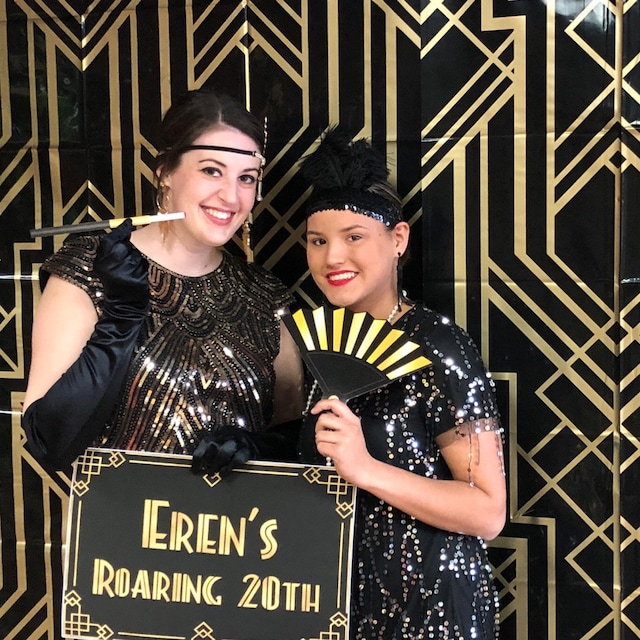 Personalised 1920s Great Gatsby & Gangster Party Decorations - Katie J  Design and Events