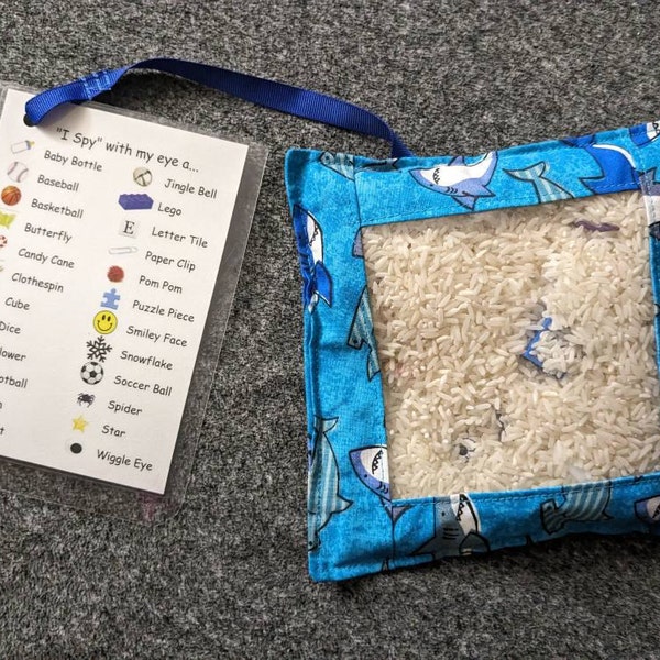 I Spy Bag, Sensory Bag, Discovery Bag, Fidget Bag, Eye Spy Bag, Quiet ...