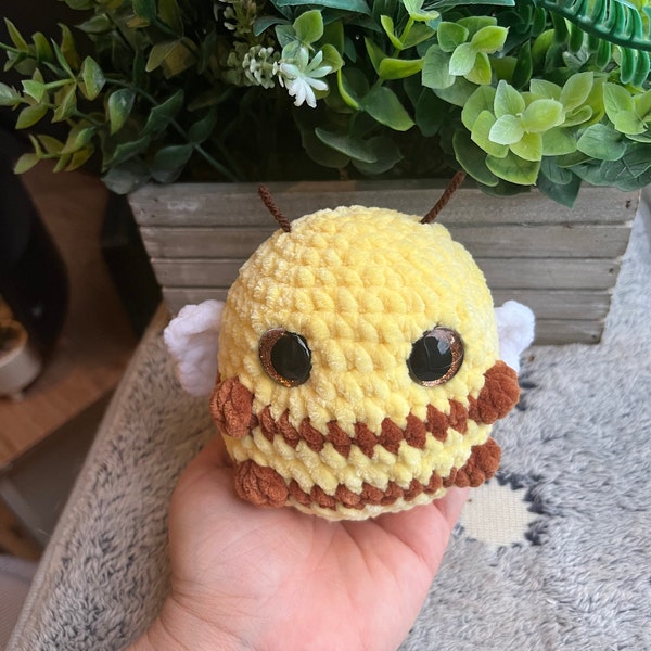 Bumble Bee Crochet Pattern Low Sew Kawaii Plushies Amigurumi Toy - Etsy