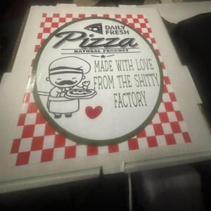 Marr added a photo of their purchase