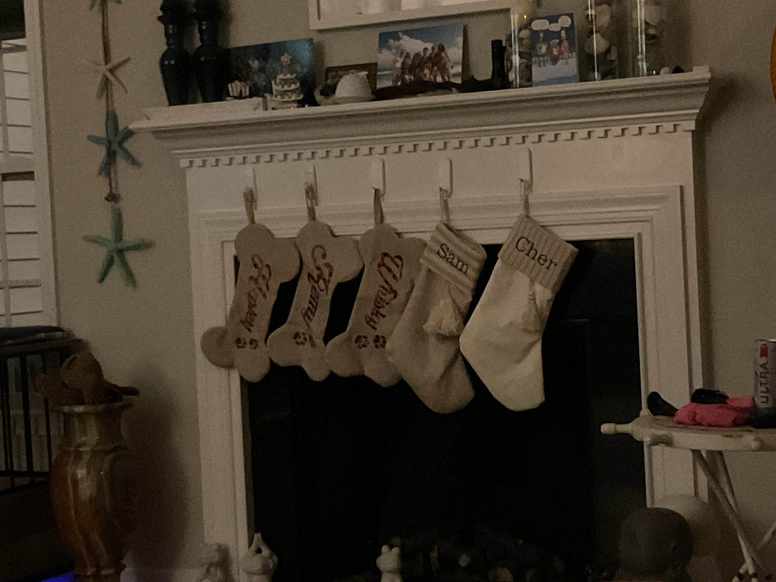 Dog Stockings Personalized Christmas Stockings Dog Bone Stockings with Name for Holiday Stocking Custom Stocking Pet Christmas Gifts for Dog