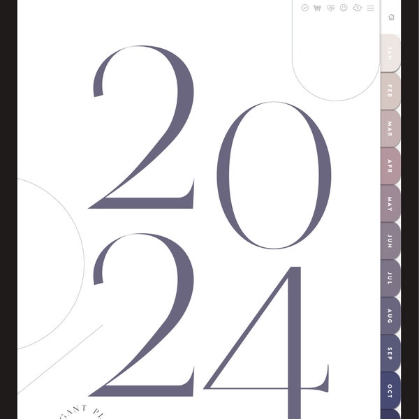 2025 Digital Planner for Goodnotes, Notability, iPad & Tablet ...