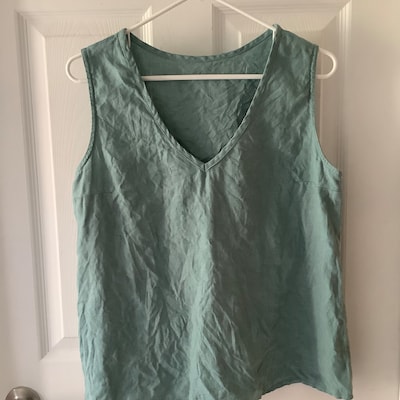 Maria Linen Vest Brilliant White