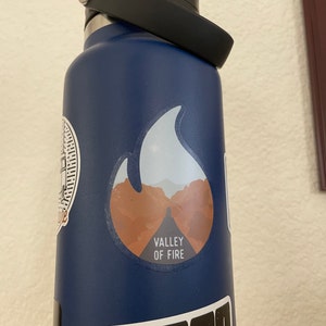 Denali National Park Vinyl Decal Sticker 3.75" Alaska Mountains