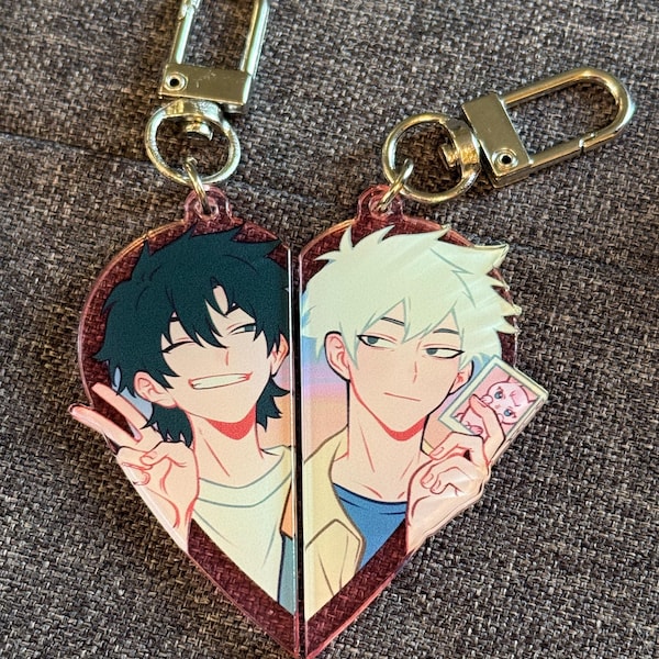 Link Click Acrylic Keychains - Lu Guang Cheng Xiaoshi Anime Merch - Etsy